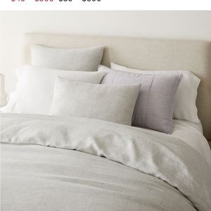 West Elm King Duvet